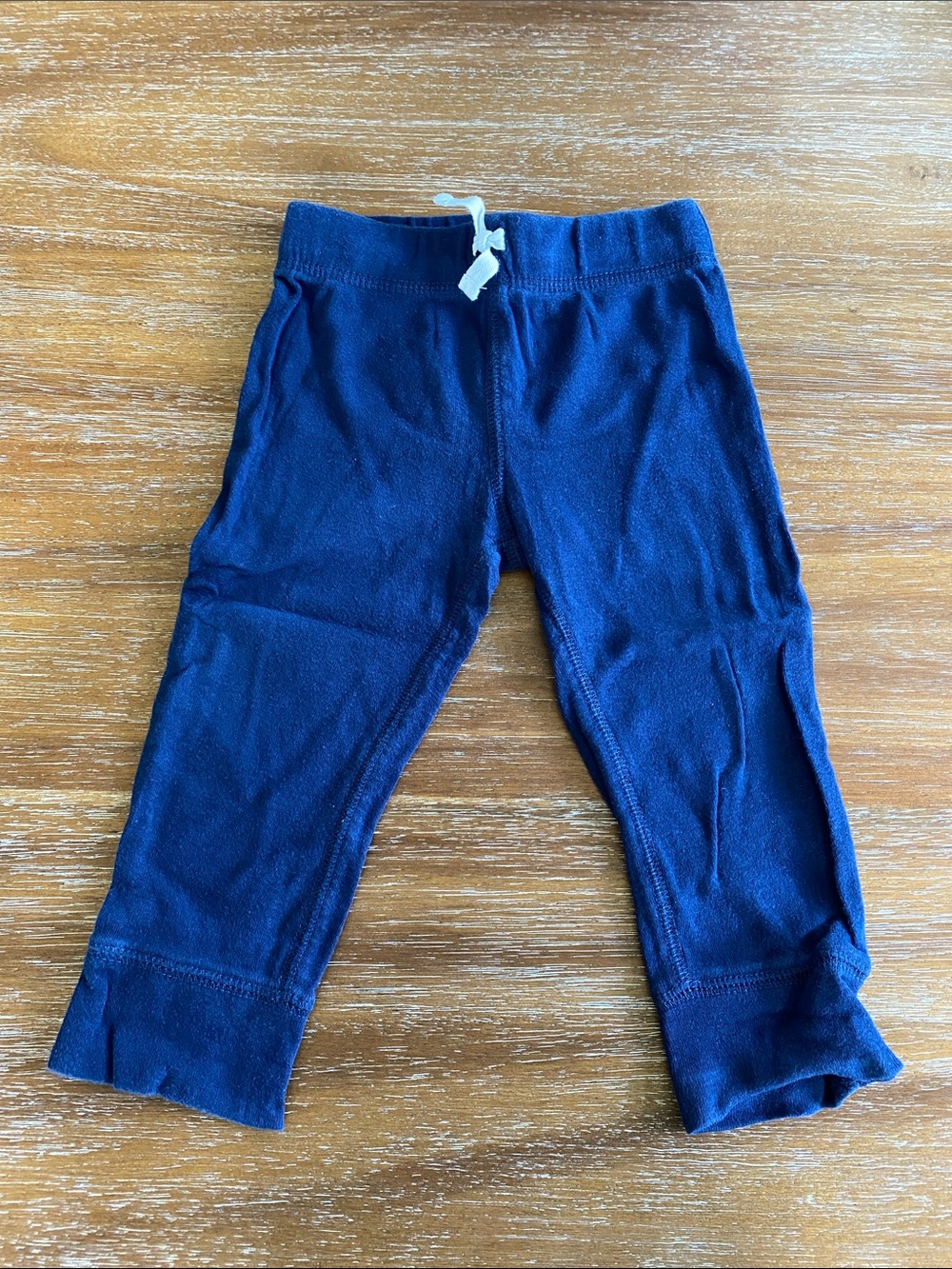 Carter’s 18 Month Soft Stretch Navy Leggings for Kids with Drawstring Waist